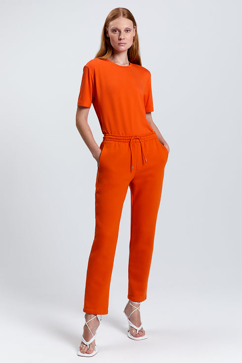 CALÇA RETA LARANJA